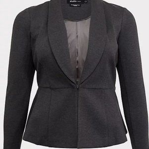 PEPLUM BLAZER - Plus Size